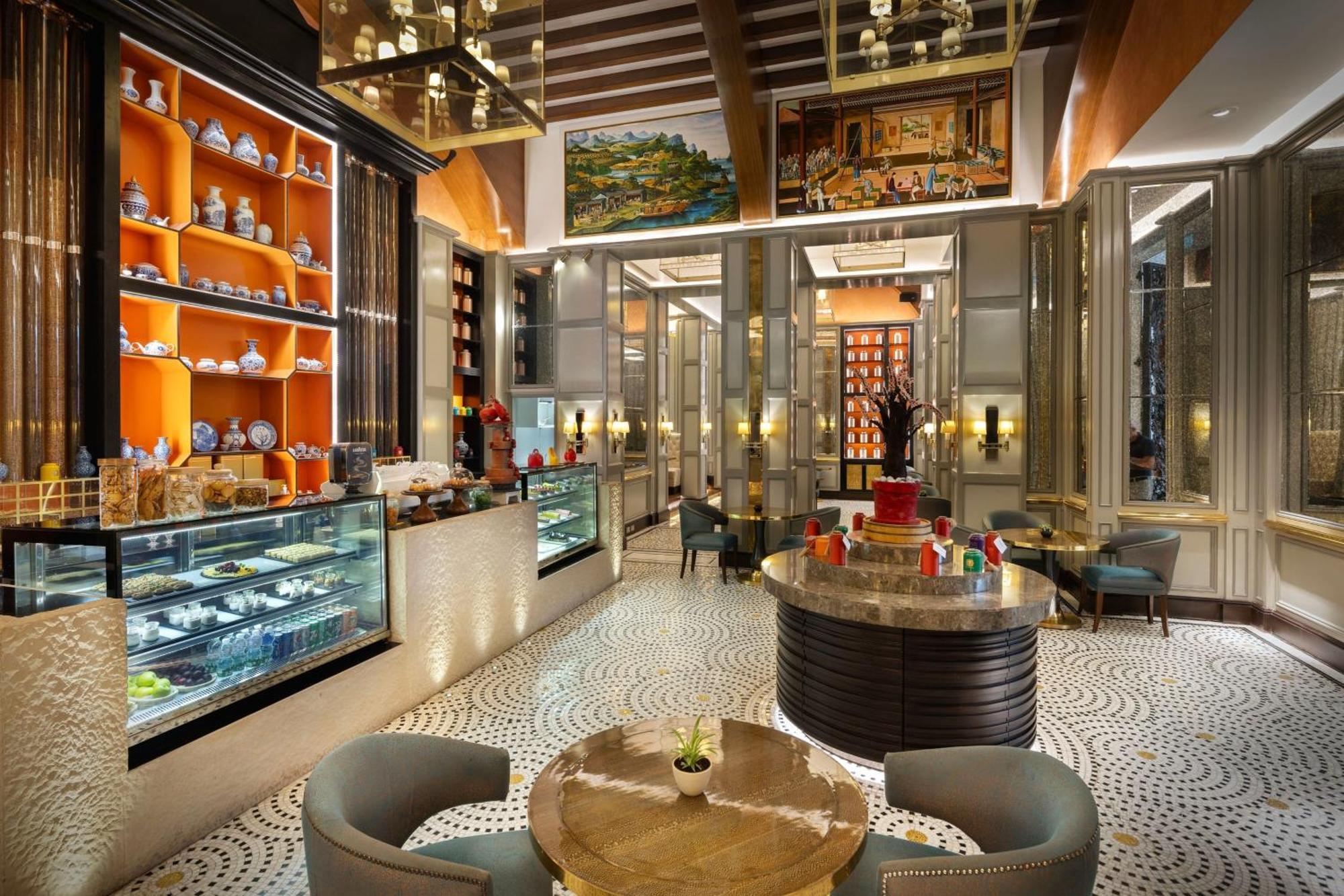 Sheraton Oman Hotel Muscat Eksteriør billede The Lobby Lounge